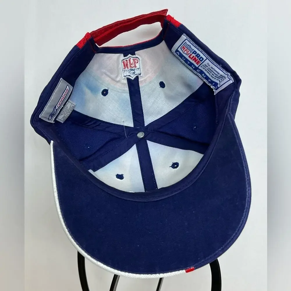 New York Giants Hat Reebok Pro Line Strap Back FDNY Raised Brim NFL Football VTG